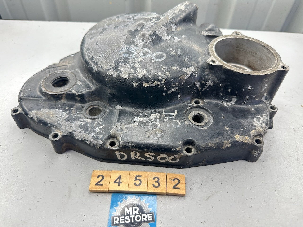 Suzuki DR500 '81-84' SP500 '81-83' Clutch Cover & Clutch Pinion