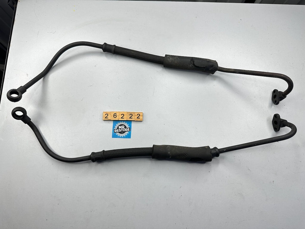 Suzuki GSX750F Pair of Oil Cooler Hose Line Pipes