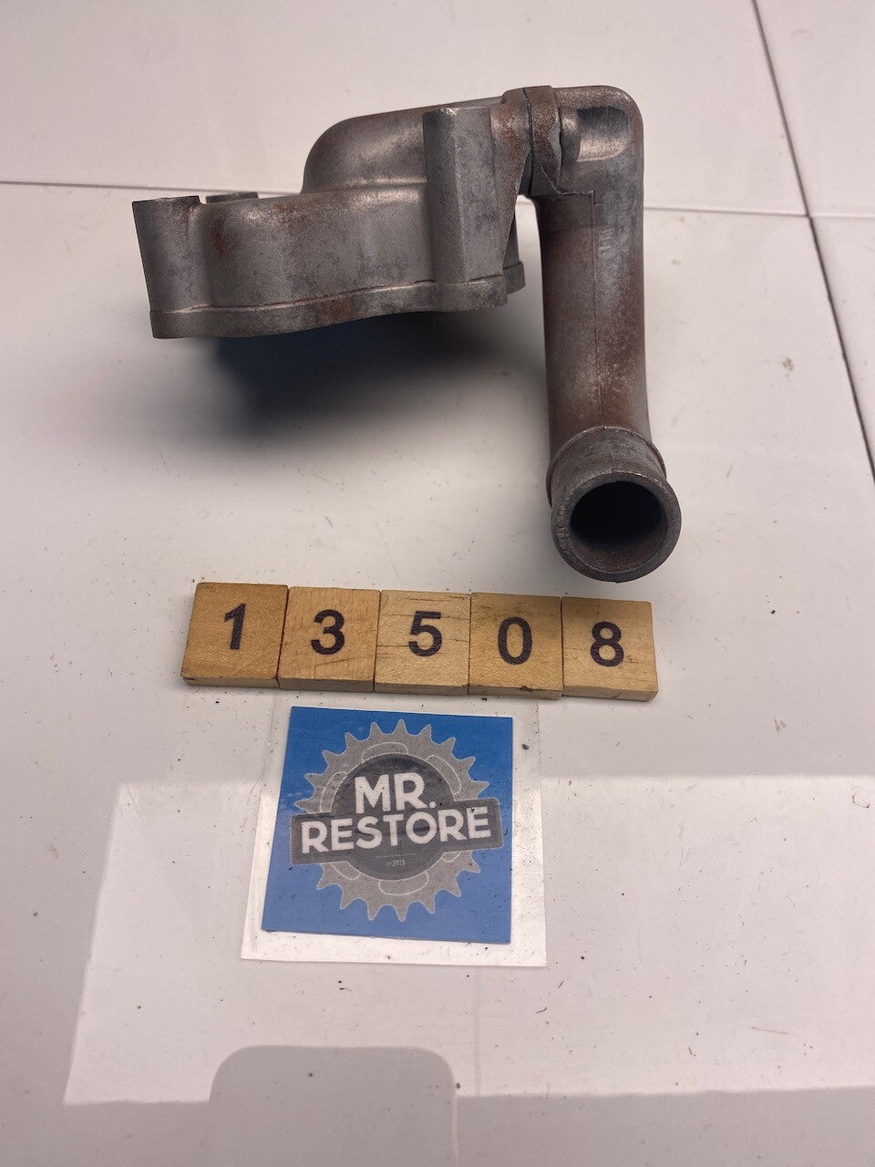 Suzuki RM125 Early 80's Water Pump Cover & Water Pipe