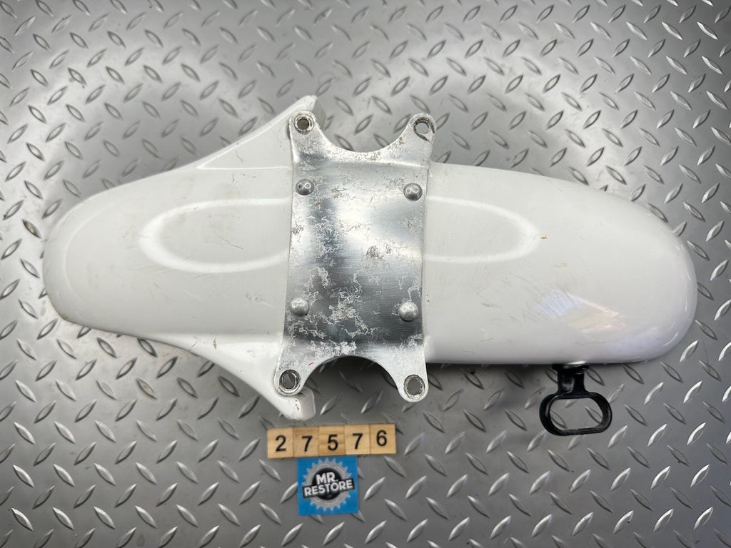 Honda CBX250 OEM Front Mudguard Fender & Cable Loop 61100-KK4-000