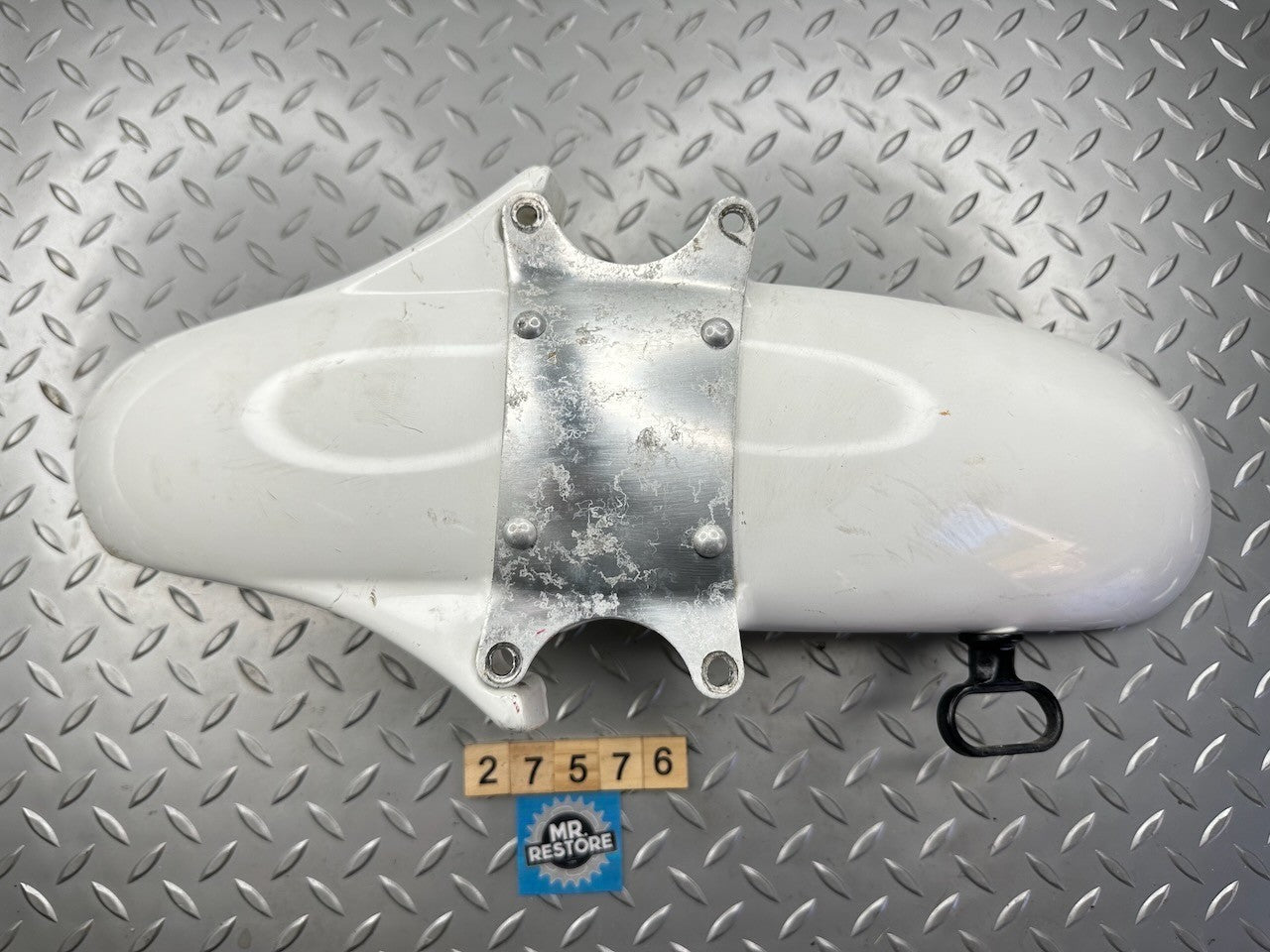Honda CBX250 OEM Front Mudguard Fender & Cable Loop 61100-KK4-000