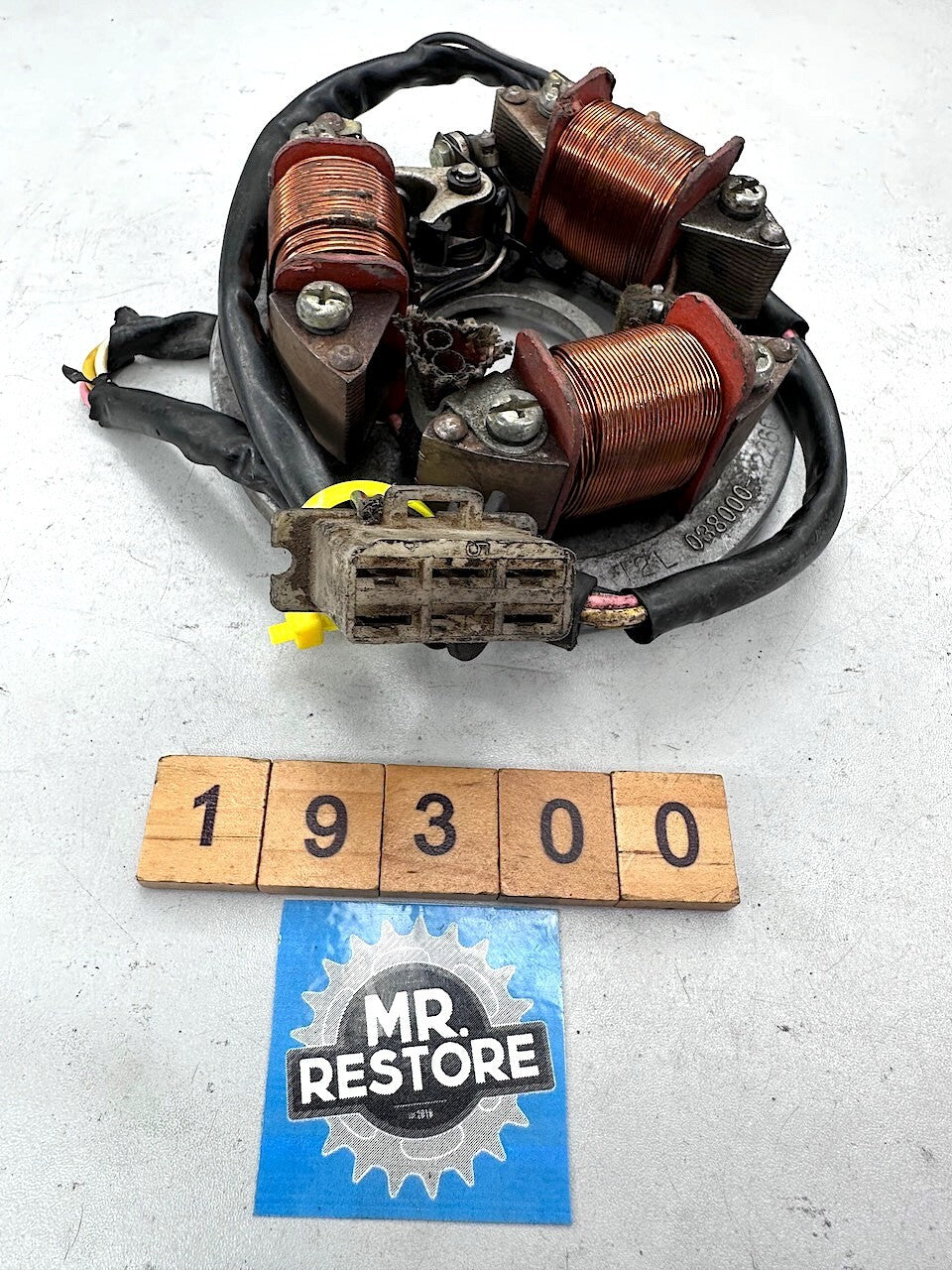 Honda MT250 Elsinore 1974-76 OEM Stator & Points 31141-358-004