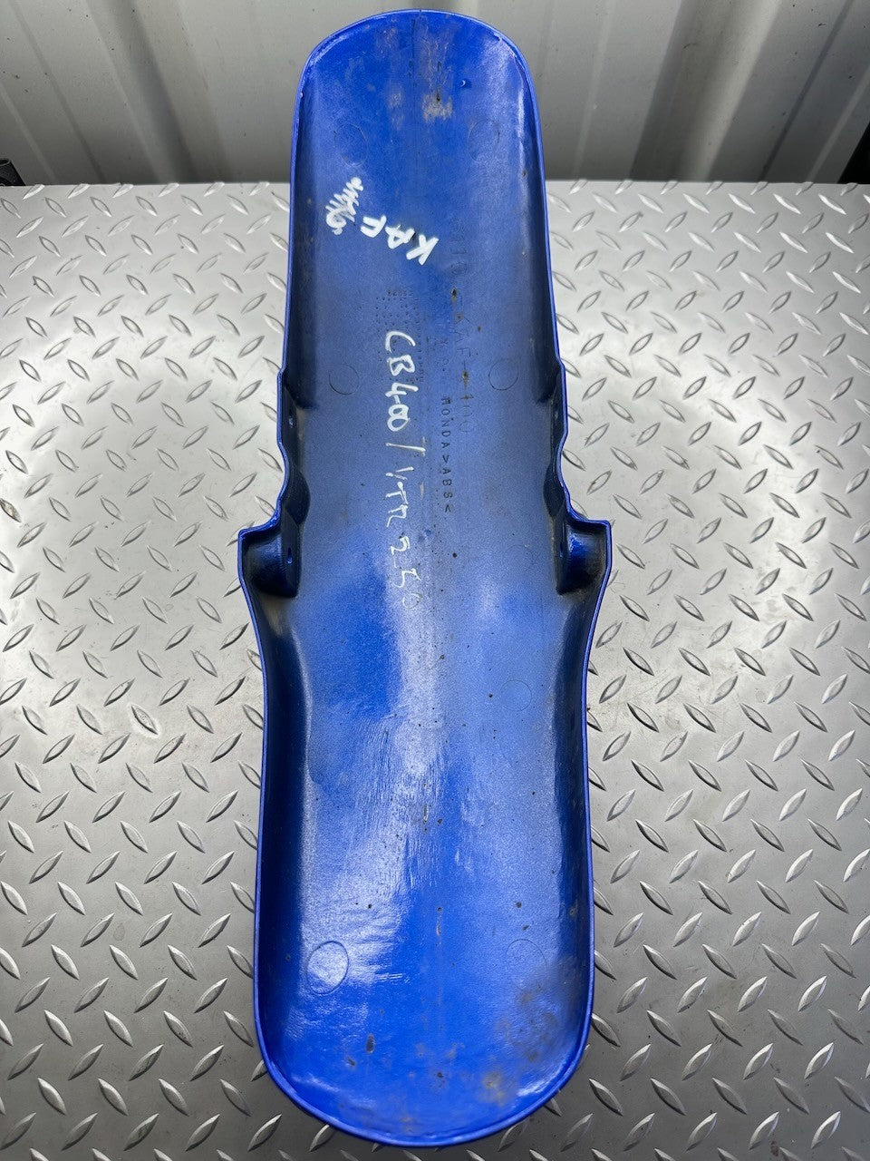 Honda CB400 VTR250 MC33 OEM Front Mudguard Fender - No Cracks 61100-KAF-0100
