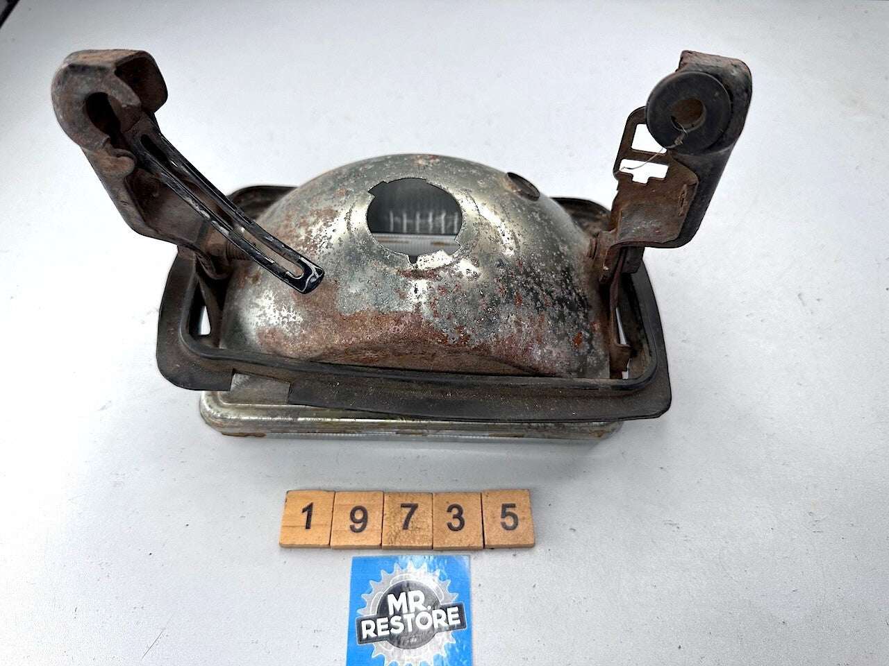 Honda XR250R OEM Headlight & Mounts Original Stanley Lens 33100-KY7-670
