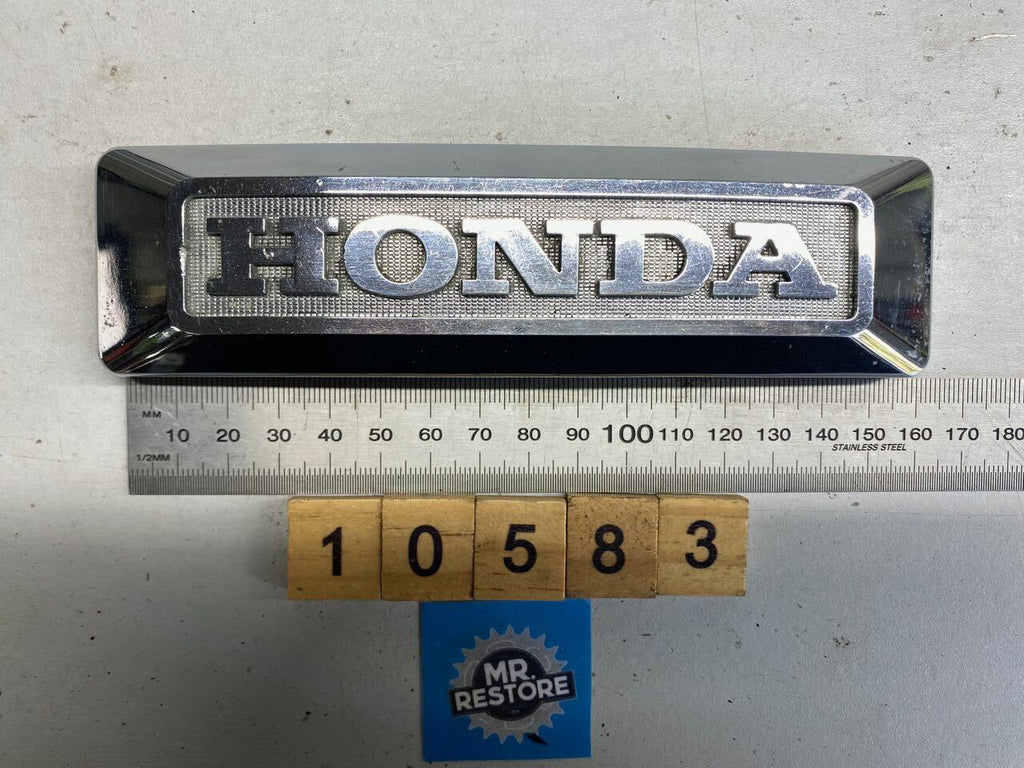 Honda Genuine Vintage Motorcycle Badge