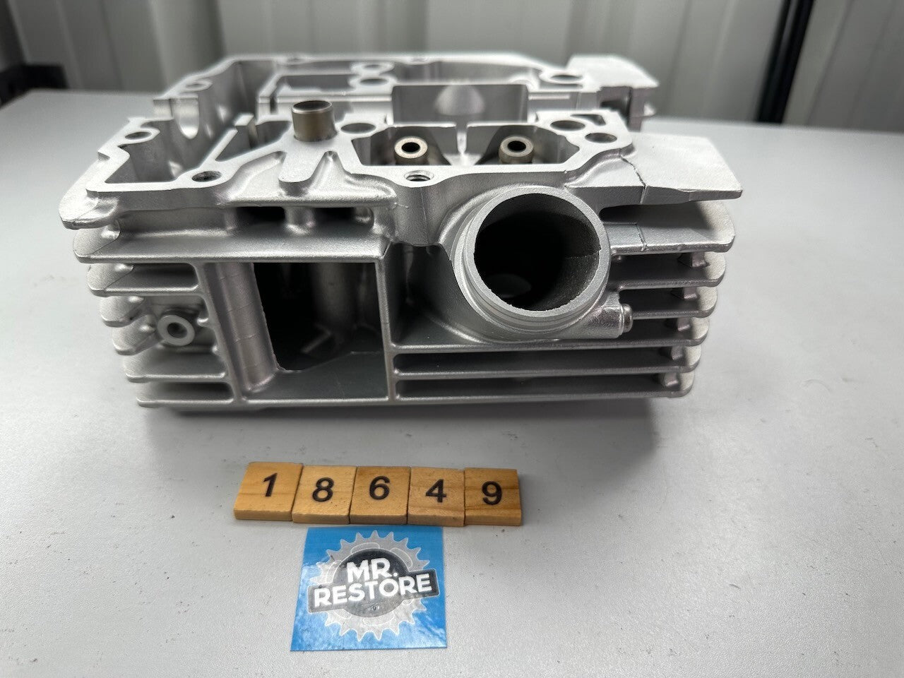 Honda XLV750R Cylinder Head MG7 1 - Vapour Blasted