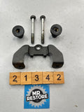 Yamaha TZR250 1986-88 1KT 2MA Coolant Recovery Tank Bracket & OEM Fixings