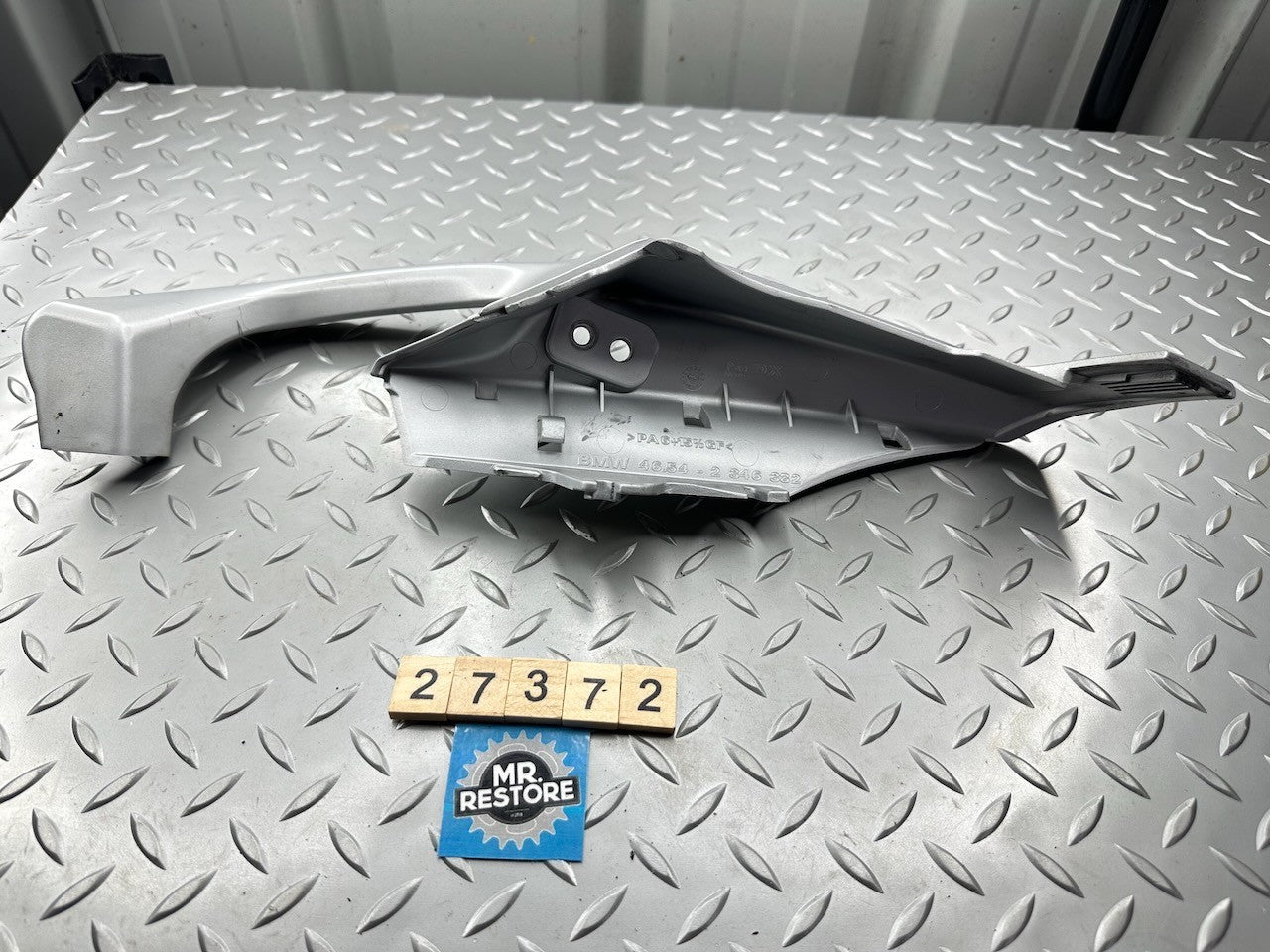 BMW F650GS '99-03' Right Passenger Handle Grip Luggage Support Rail 46542346382