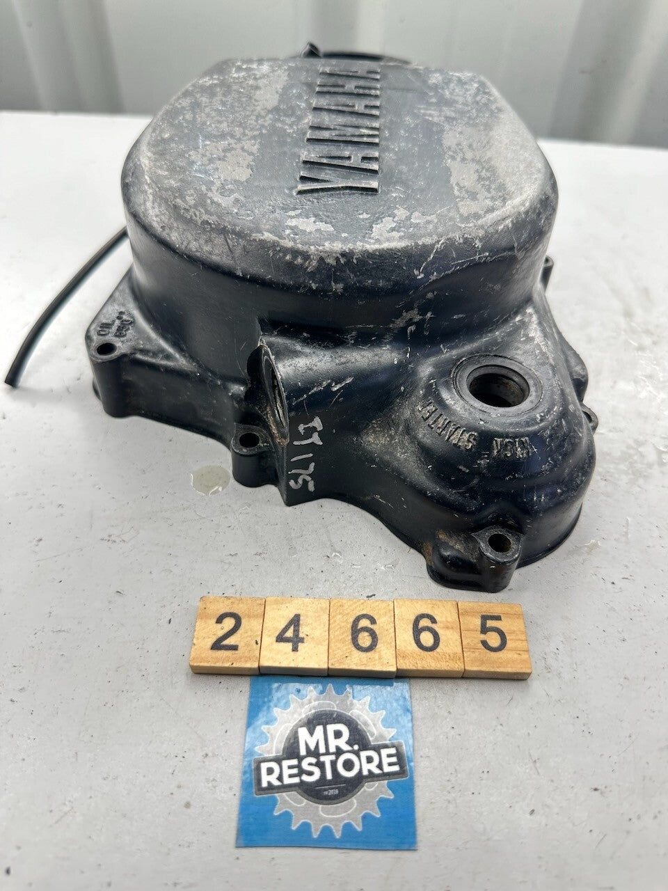 Yamaha DT175 E F G H MX175 F G H Clutch Crankcase Cover 3 - 2A6-15431-00