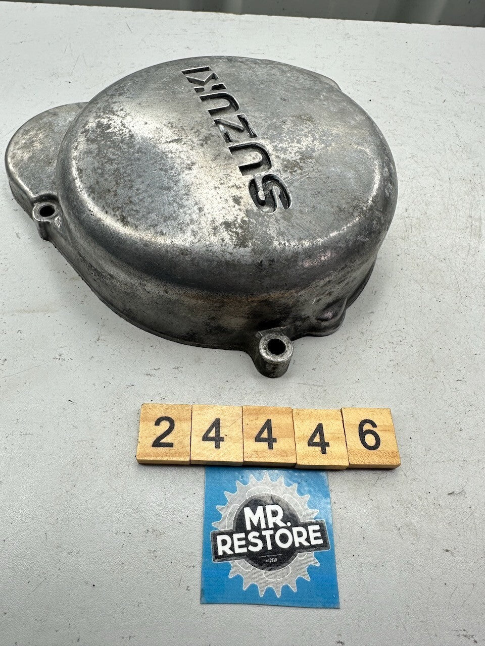 Suzuki TS250 X '84-89' Magneto Stator Cover 11351-13A00  11351-13A00-000