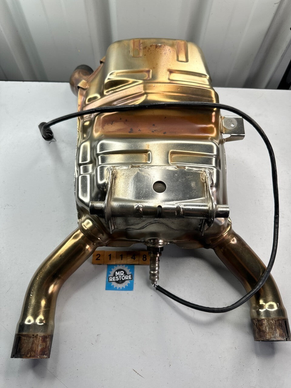 BMW R1150GS R1150R R850R Front Muffler Exhaust Catalytic Converter Cat O2 Sensor
