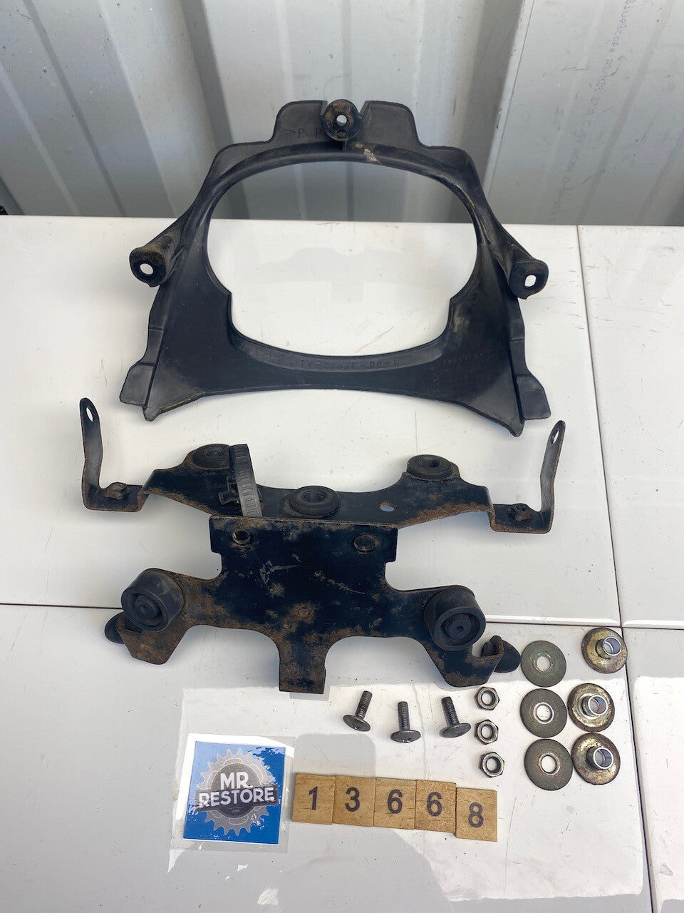 Yamaha YZF600R Thundercat Taillight Bracket, Surround & Fixings - 4TV-2117E-01