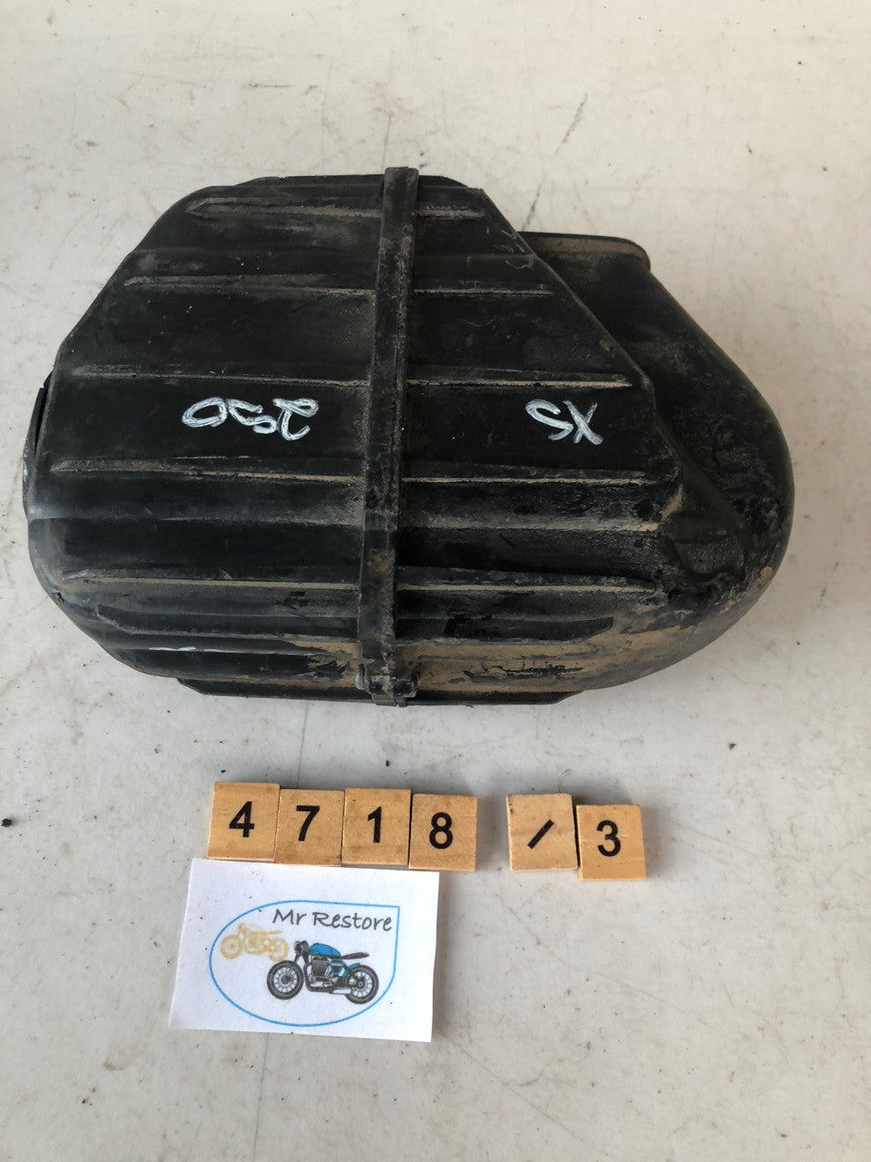 Yamaha XS250 Air Cleaner Box Filter