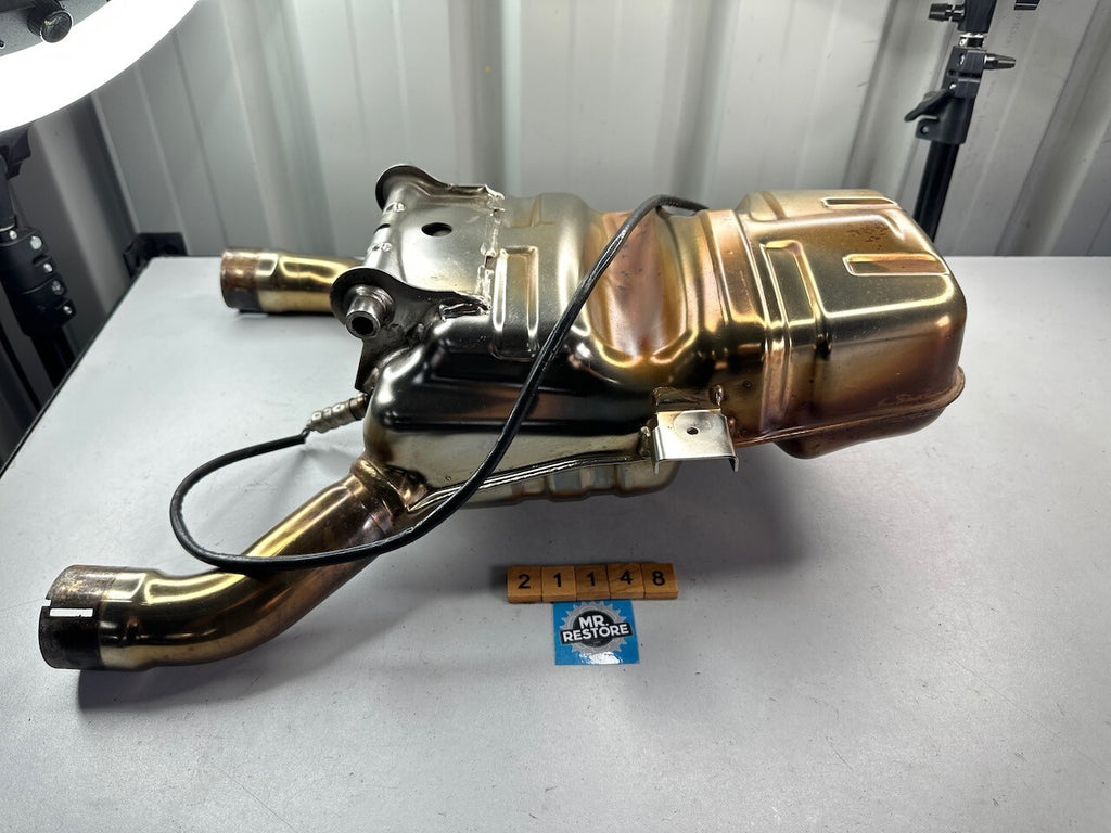 BMW R1150GS R1150R R850R Front Muffler Exhaust Catalytic Converter Cat O2 Sensor
