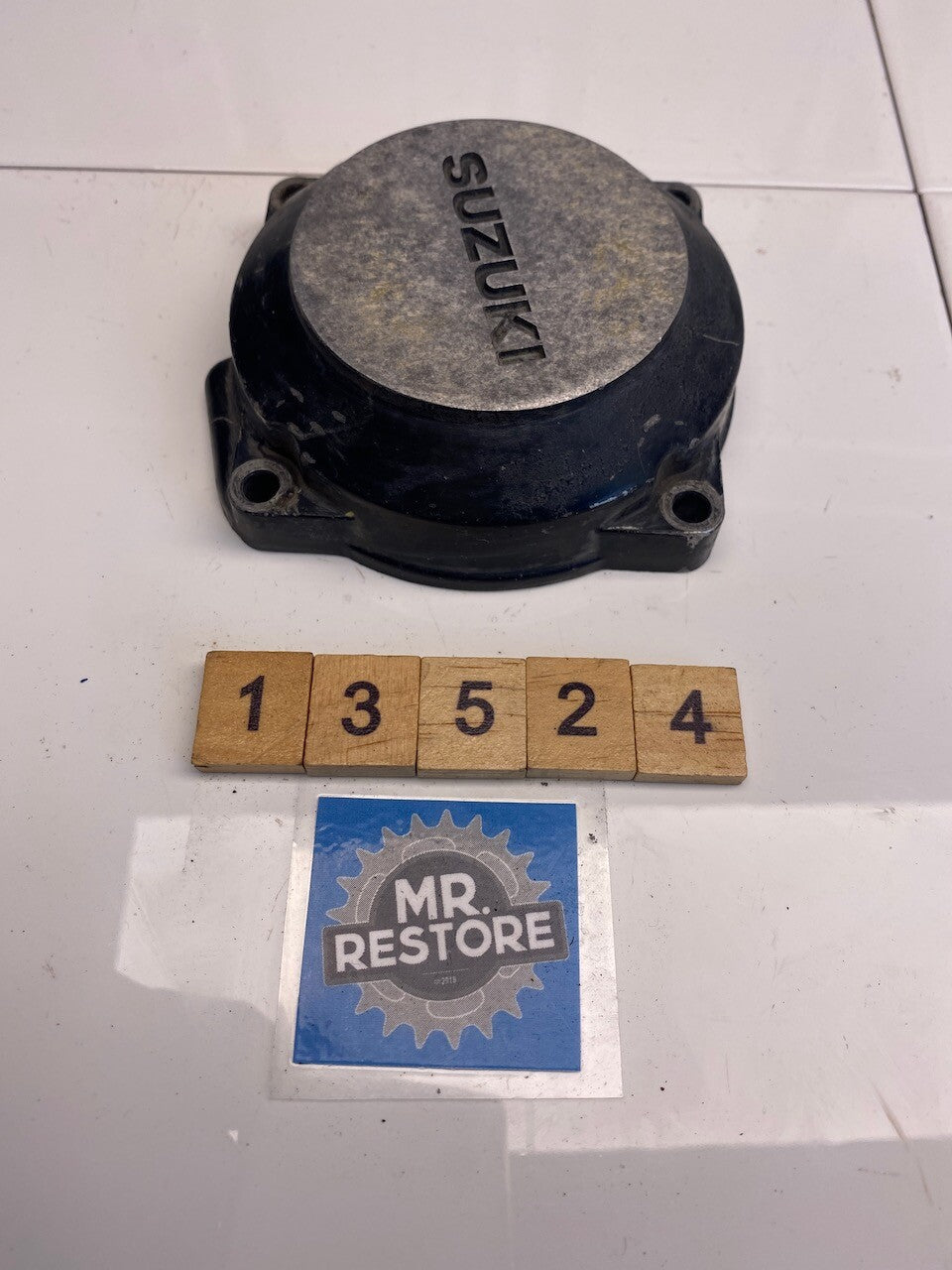 Suzuki GXS500 GSX550 Contact Breaker Cover 11381-43400