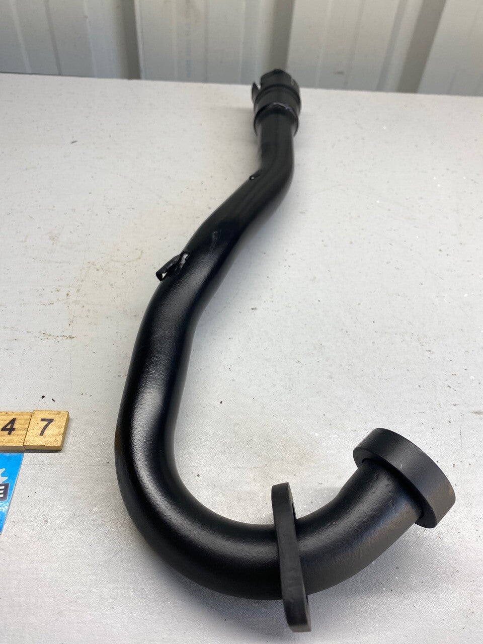 Kawasaki KLX250 Exhaust Header - OEM - KHI F033 - Painted