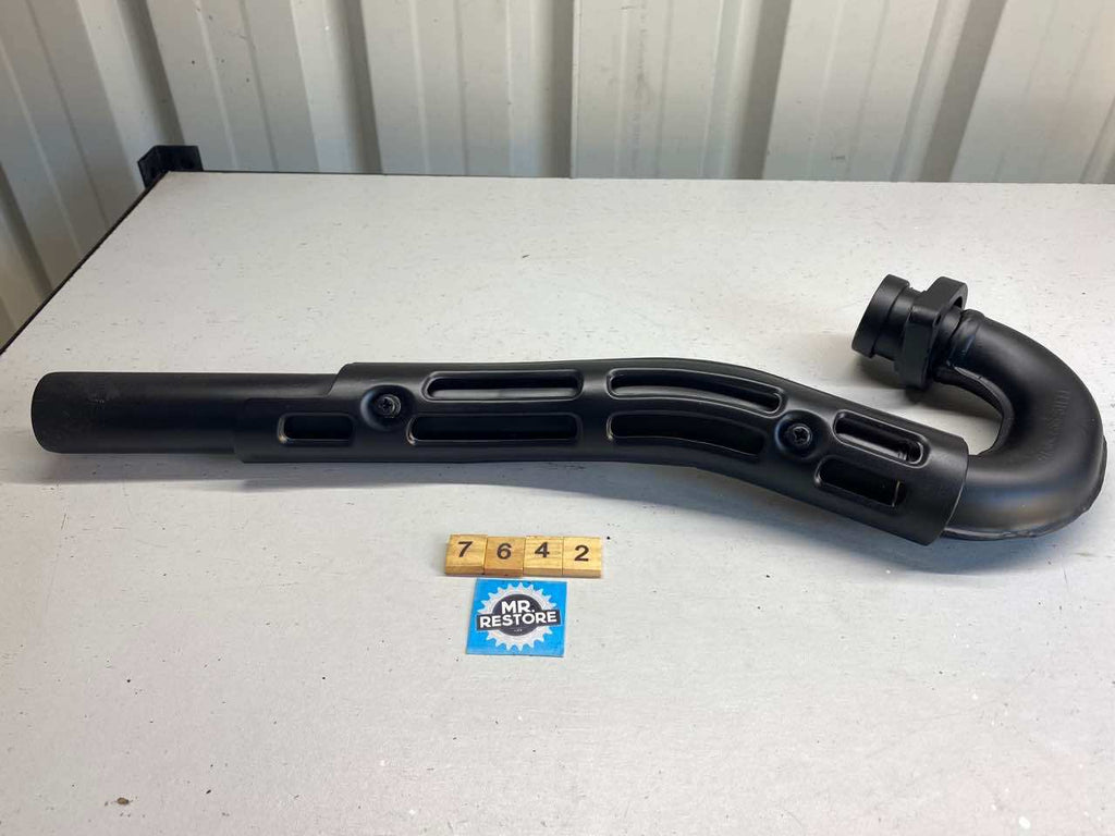 Kawasaki KL600R Exhaust Header & Guard - Painted Stainless Steel KHI E014 - OEM