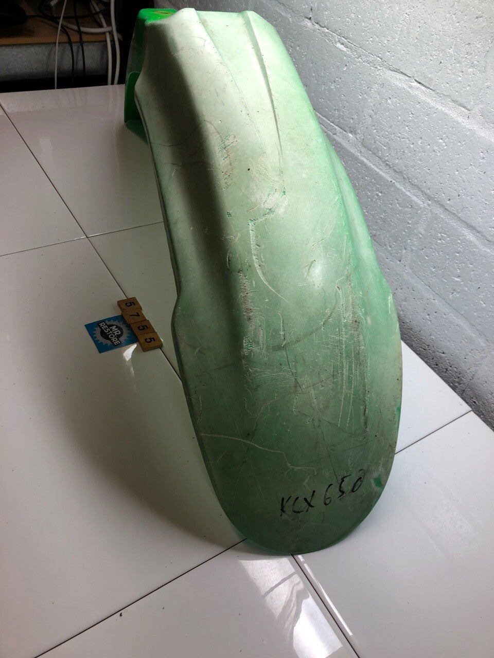 Kawasaki KX125 250 KLX650 Front Mudguard Fender