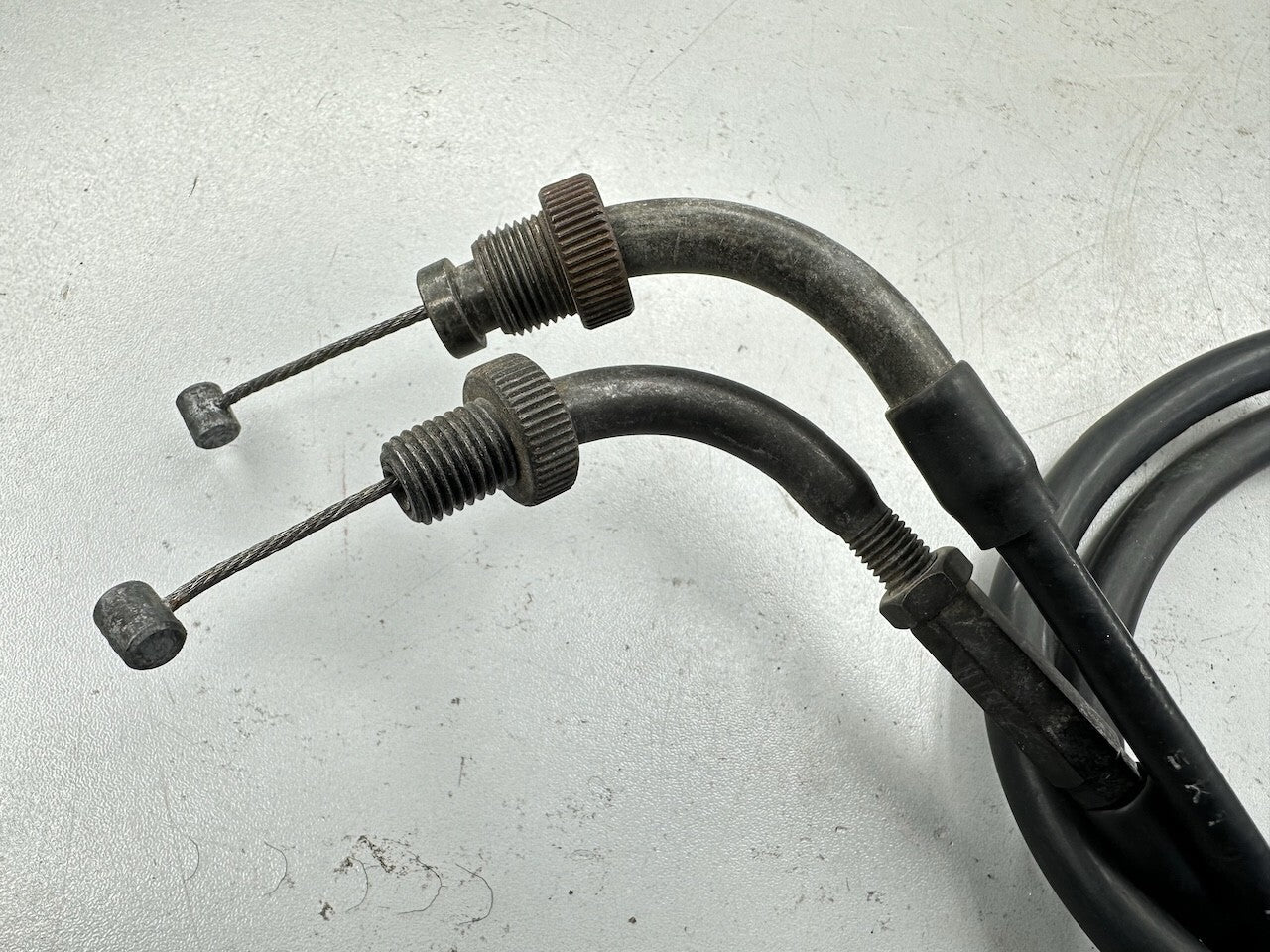 Honda VF500 '84-86' OEM Pair of Throttle Cables 17910-MF2  17950-KT7-405