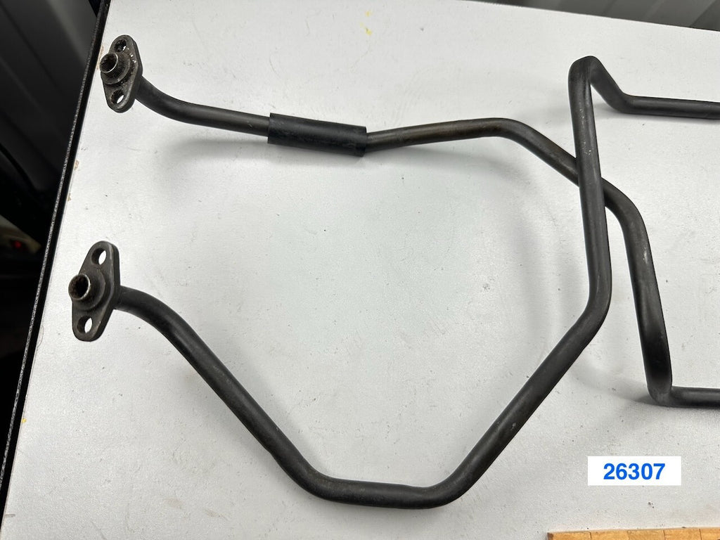 Honda VF1000 F - Oil Cooler Hose Line Pipe (pair)