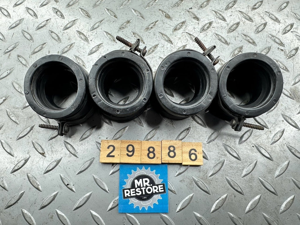 Suzuki GSX1100 80-83 GSX1000 82 Carburettor Inlet Intake Pipe Rubber Set of 4