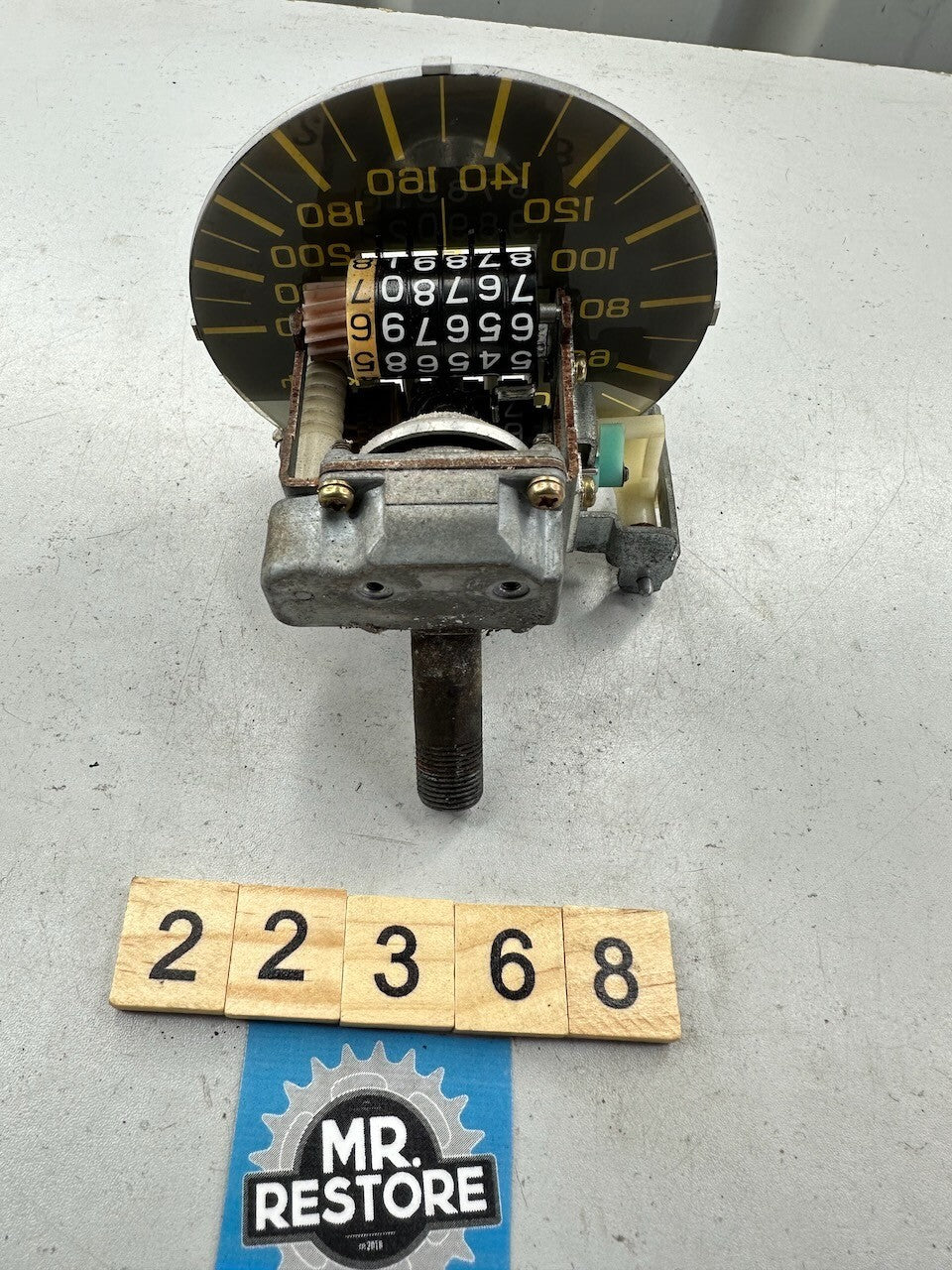 Honda CBX750 KMH Speedometer only showing 9000ks (tested)