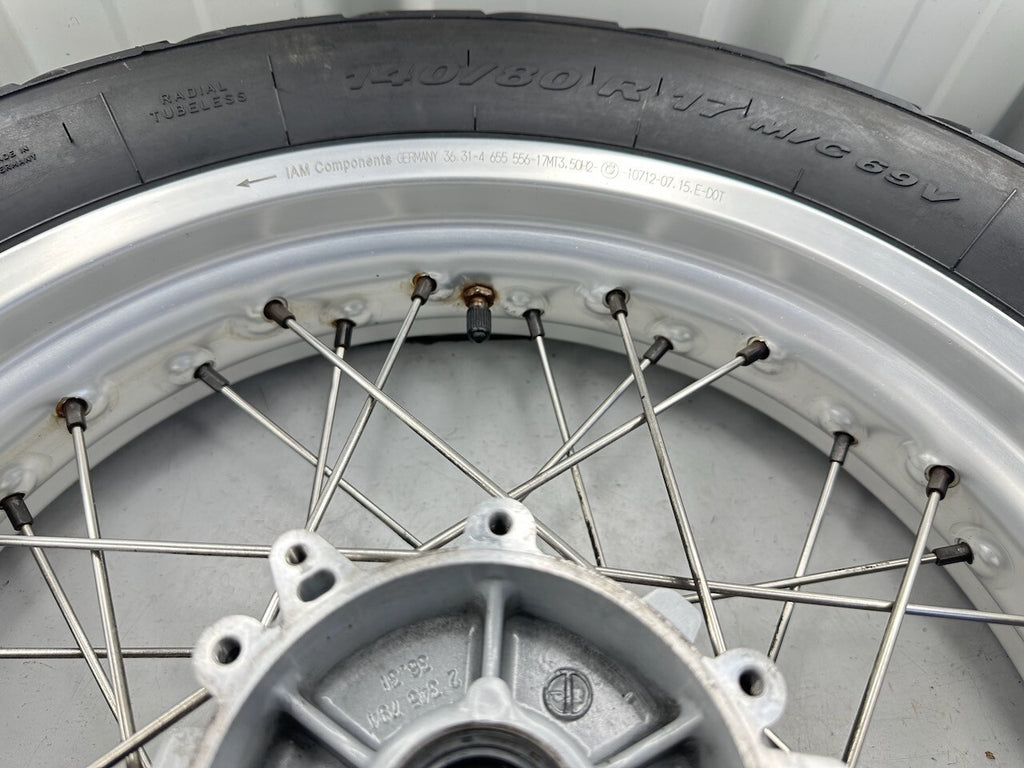 BMW G650GS 2010-16 17" OEM Spoked Rear Wheel
