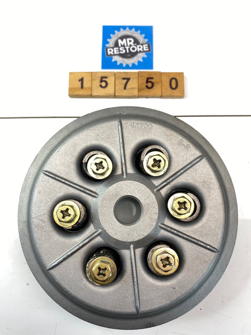 Yamaha XV1000 XV750 XV920 Virago Clutch Pressure Plate, Springs & Bolts 4X7-1635