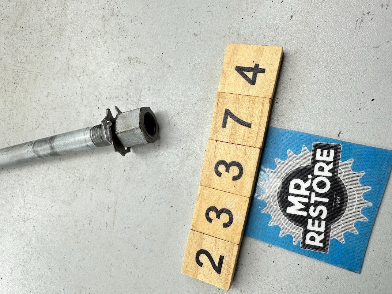 Yamaha V70 V80 V90 Swingarm Pivot Axle Bolt