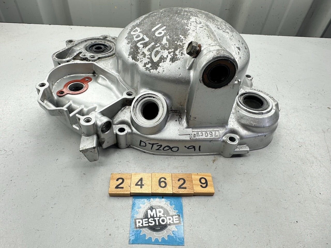 Yamaha DT200WR 1991 WR200R 91-92 Crankcase Clutch Cover