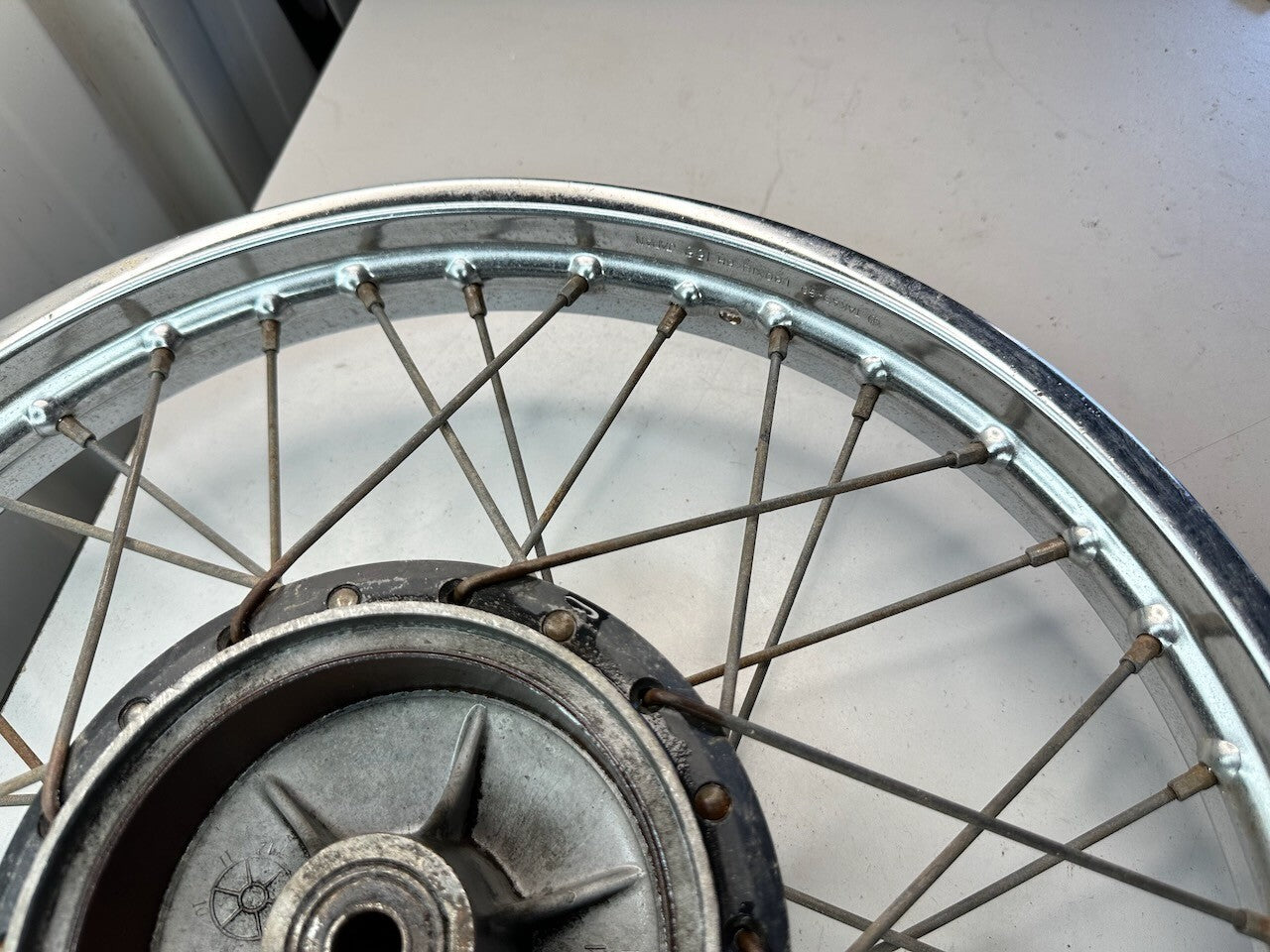 Suzuki TS125 1.60 x 18" OEM Takasago Rear Wheel