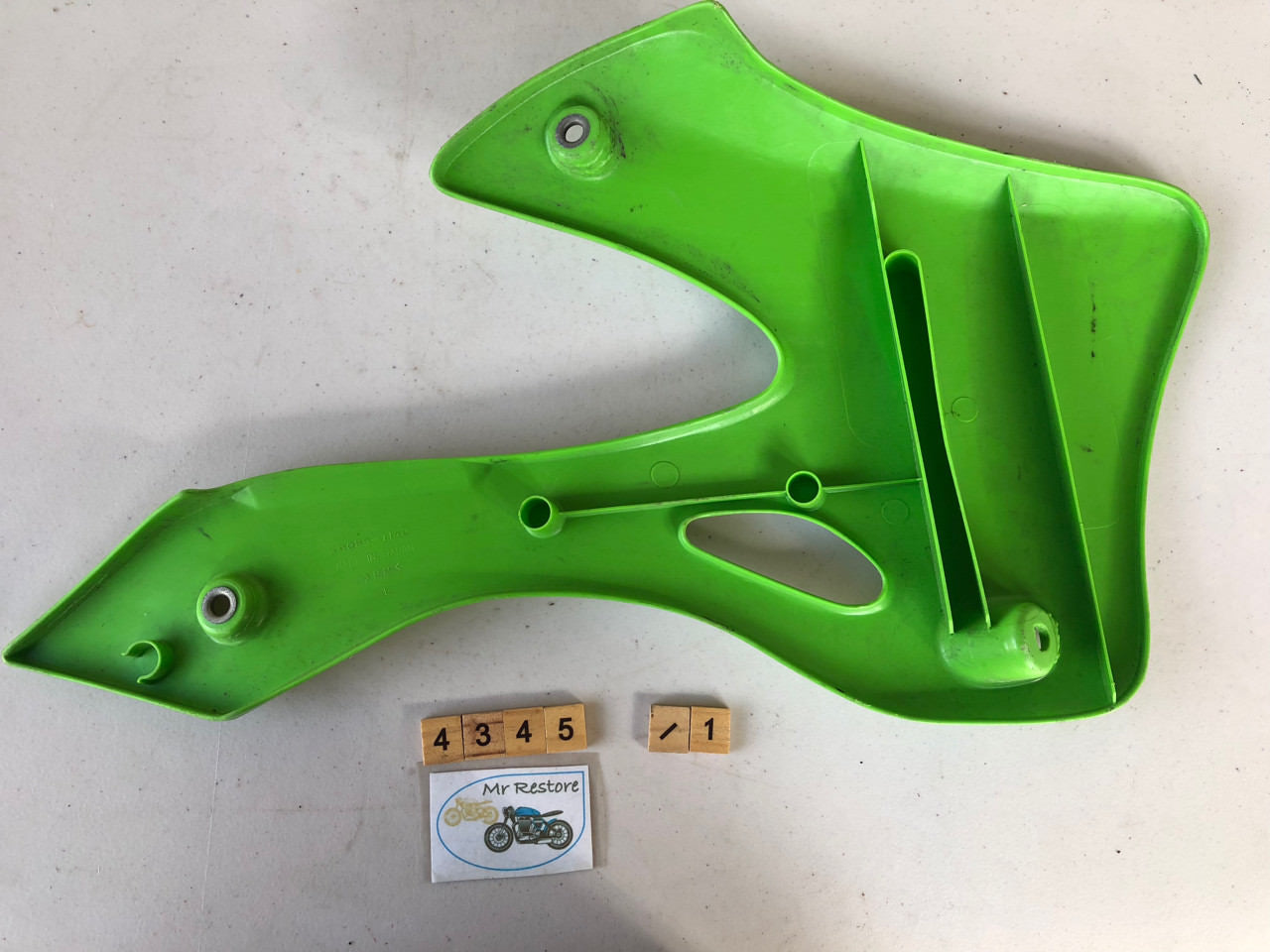 Kawasaki KX125 KX250 L/H Engine Shroud (2 available) 49089-1140 Genuine OEM VMX