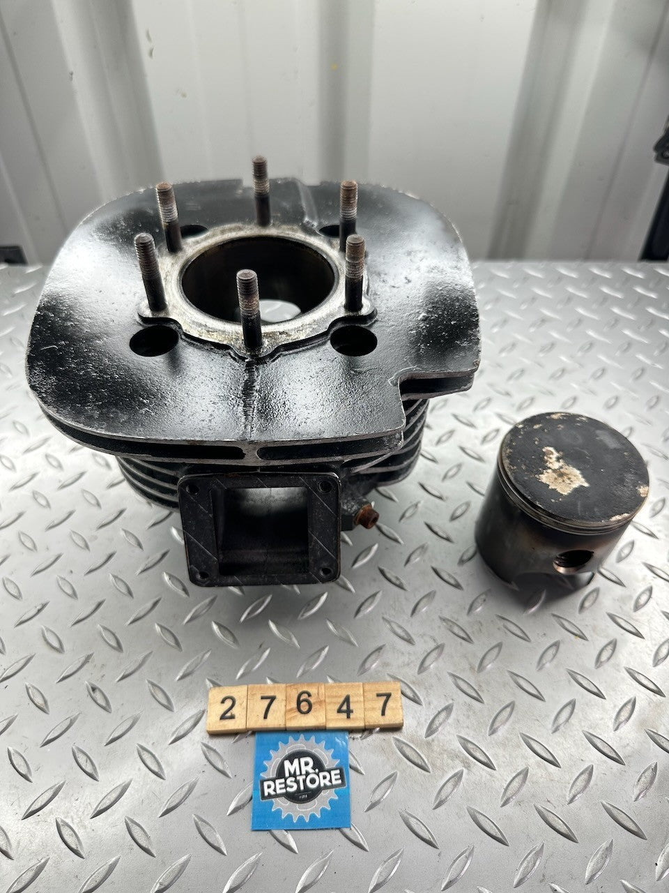 Yamaha TY250 A 1974-76 Cylinder, Piston, Bearing & Pin (@ one oversize 71mm)