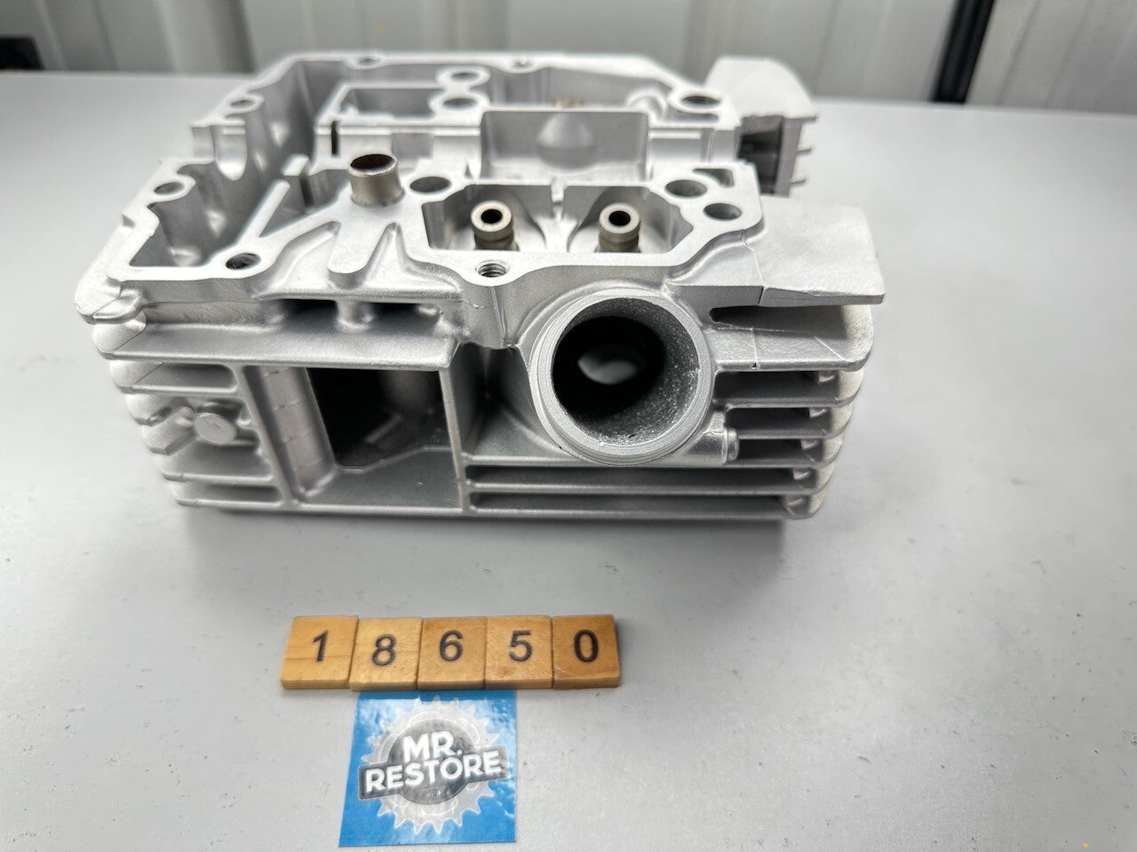 Honda XLV750R Cylinder Head MG7 2 - Vapour Blasted