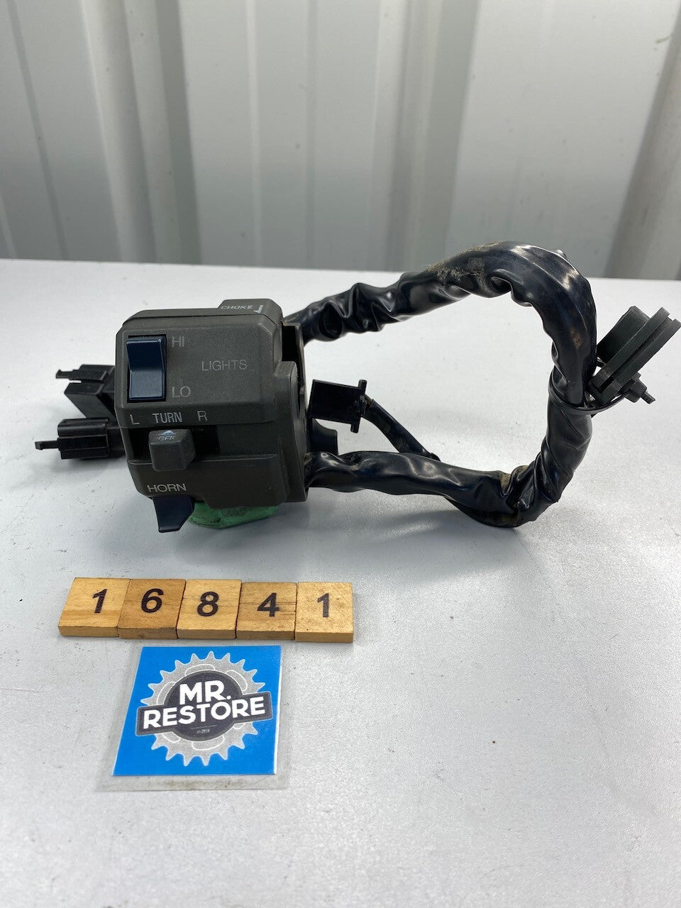 Kawasaki ZX400 L/H Handlebar Switch & Choke lever