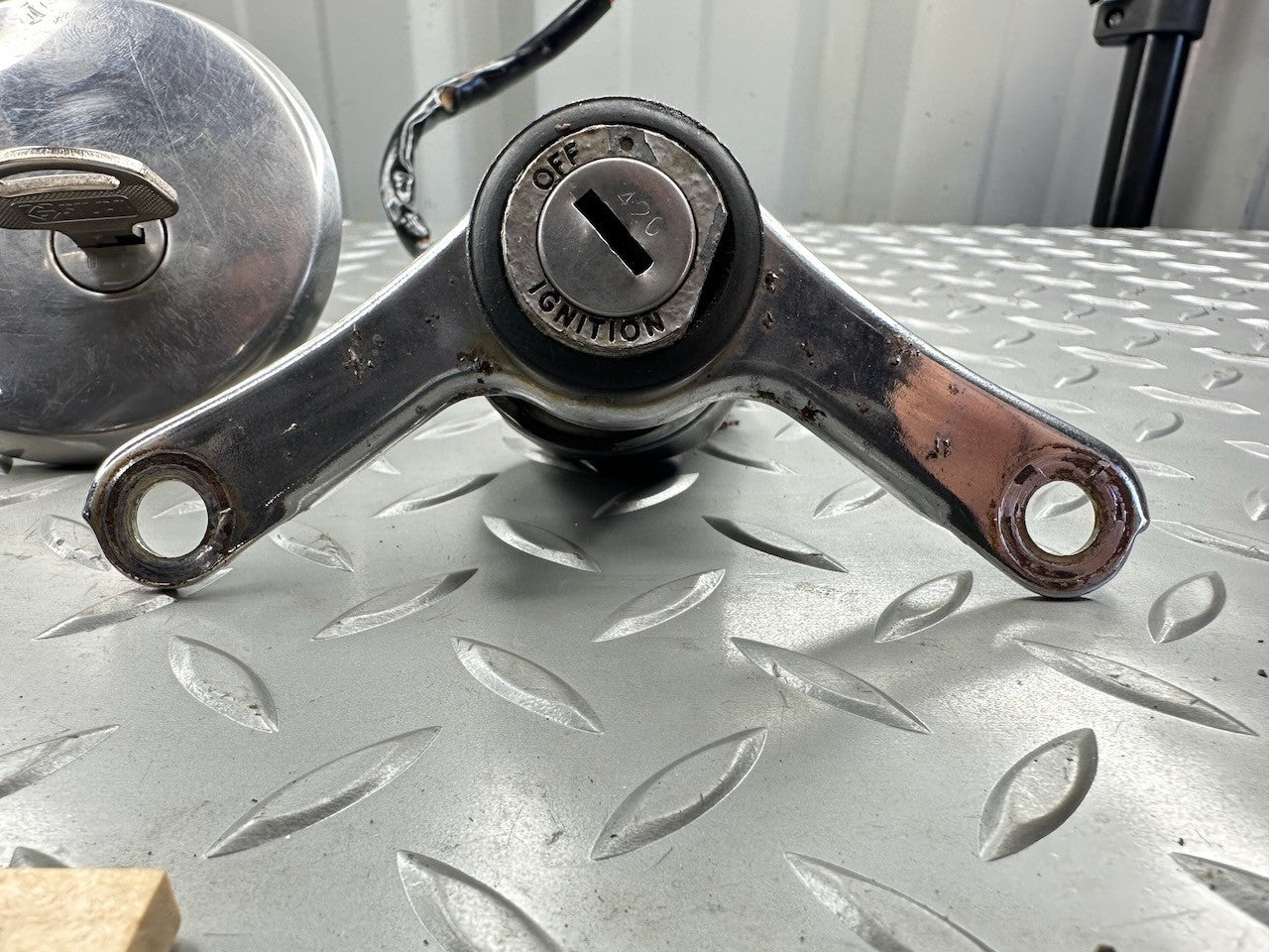 Suzuki SP370 Ignition Switch / Fuel Cap / Steering Lock Set (All with Same Key)