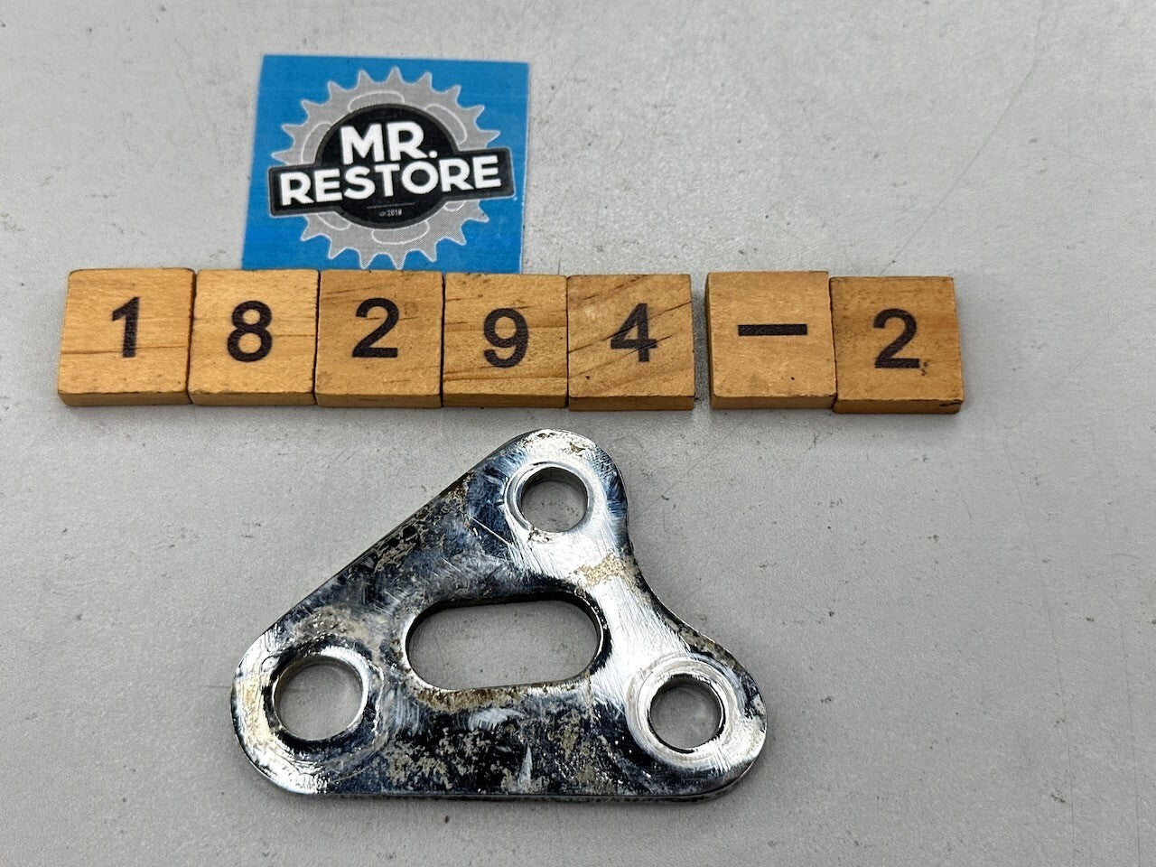Yamaha XS500 TX500 Motor Mount Plate (Chrome) 371-14621-02