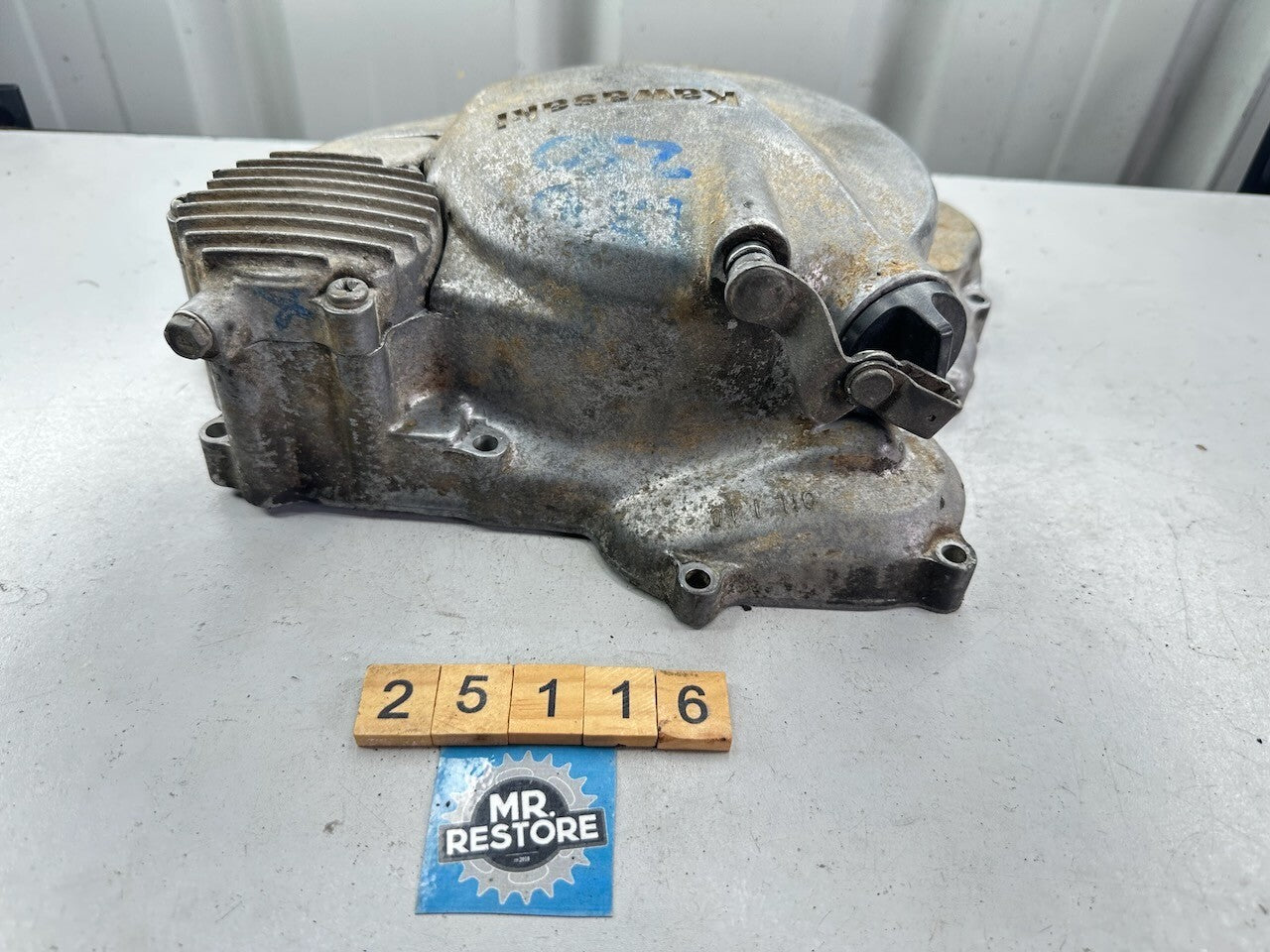 Kawasaki KZ250 1980-1983 Clutch & Oil Filter Cover 14032-1087 14025-1546
