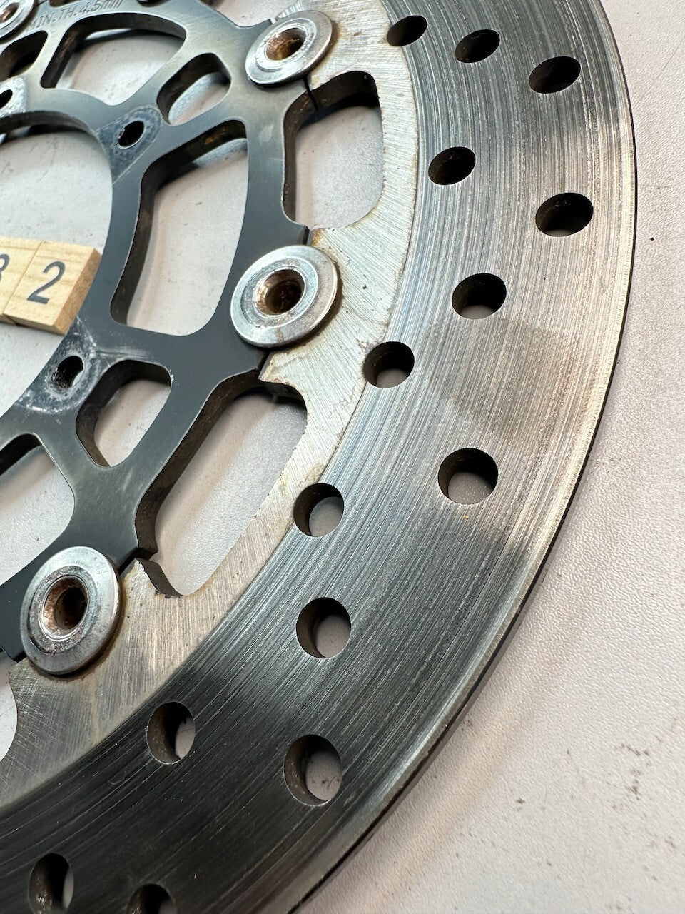 BMW G650GS 2010-15 F800GS F700GS OEM Front Brake Disc With 4.915mm Remaining
