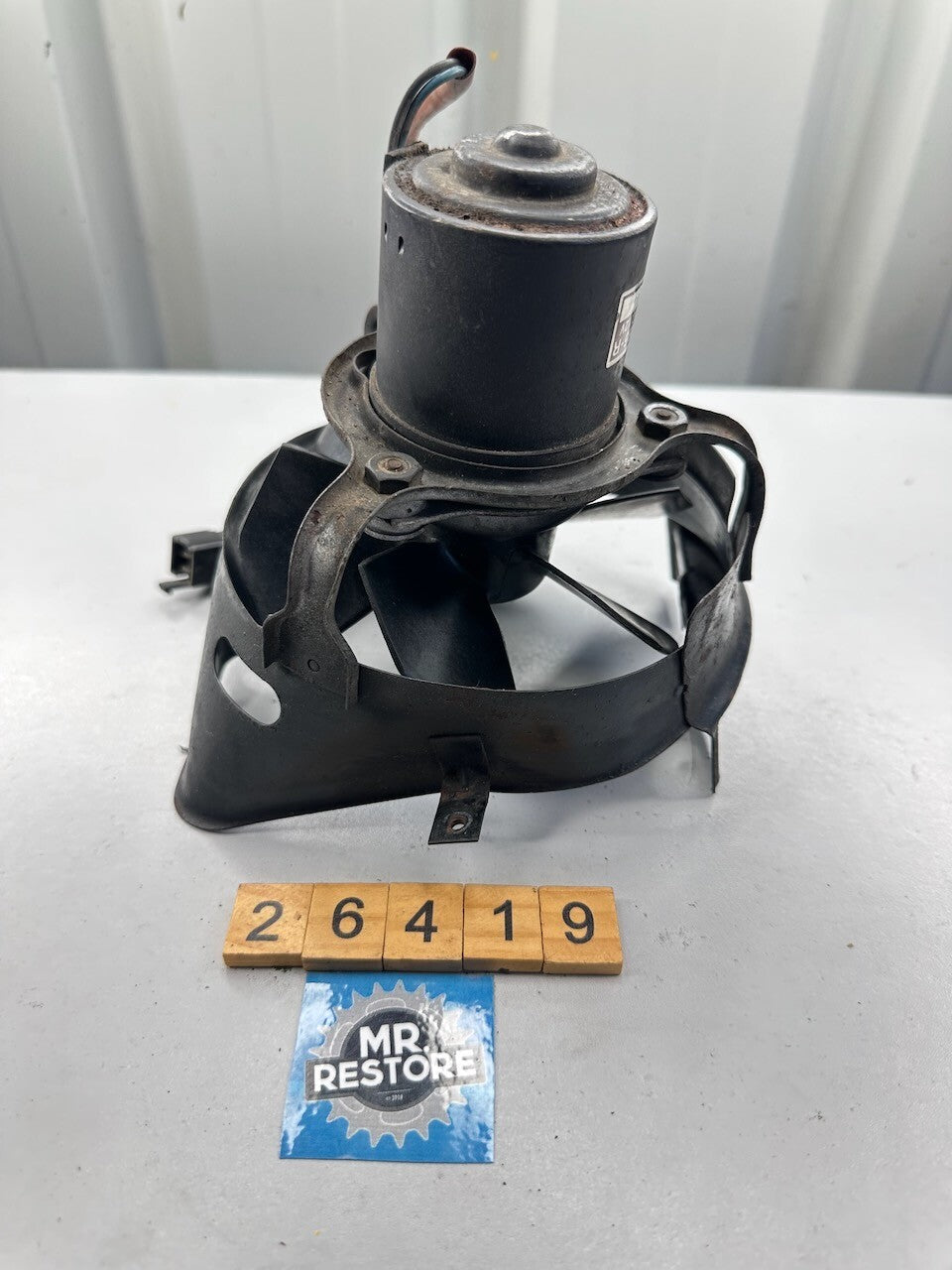 Honda VF1000 '84-85' Right Radiator Cooling Fan (Tested) 19030-MB6-003