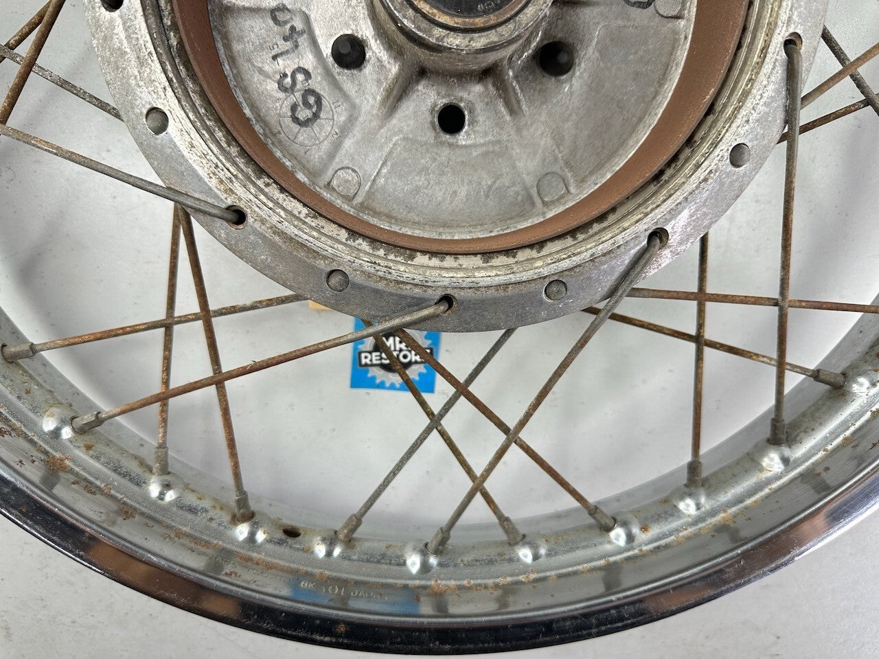 Suzuki GS400 GS450 GS425 OEM Takasago Rear Wheel 18x1.85 65311-11221