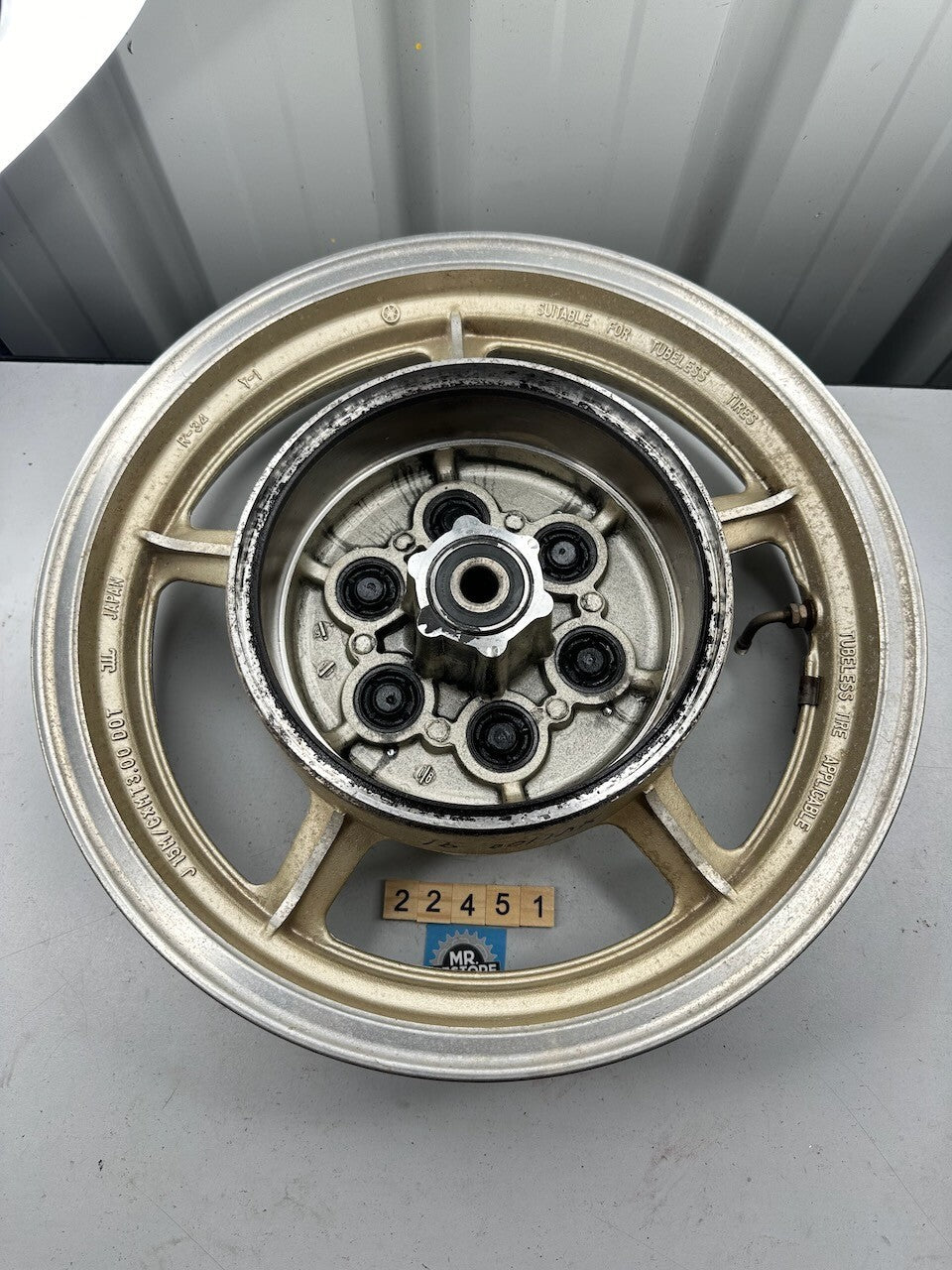 Yamaha XV1100 XV750 Rear Wheel 15" x 3.00 (R-34) 42H-25338-01-P1