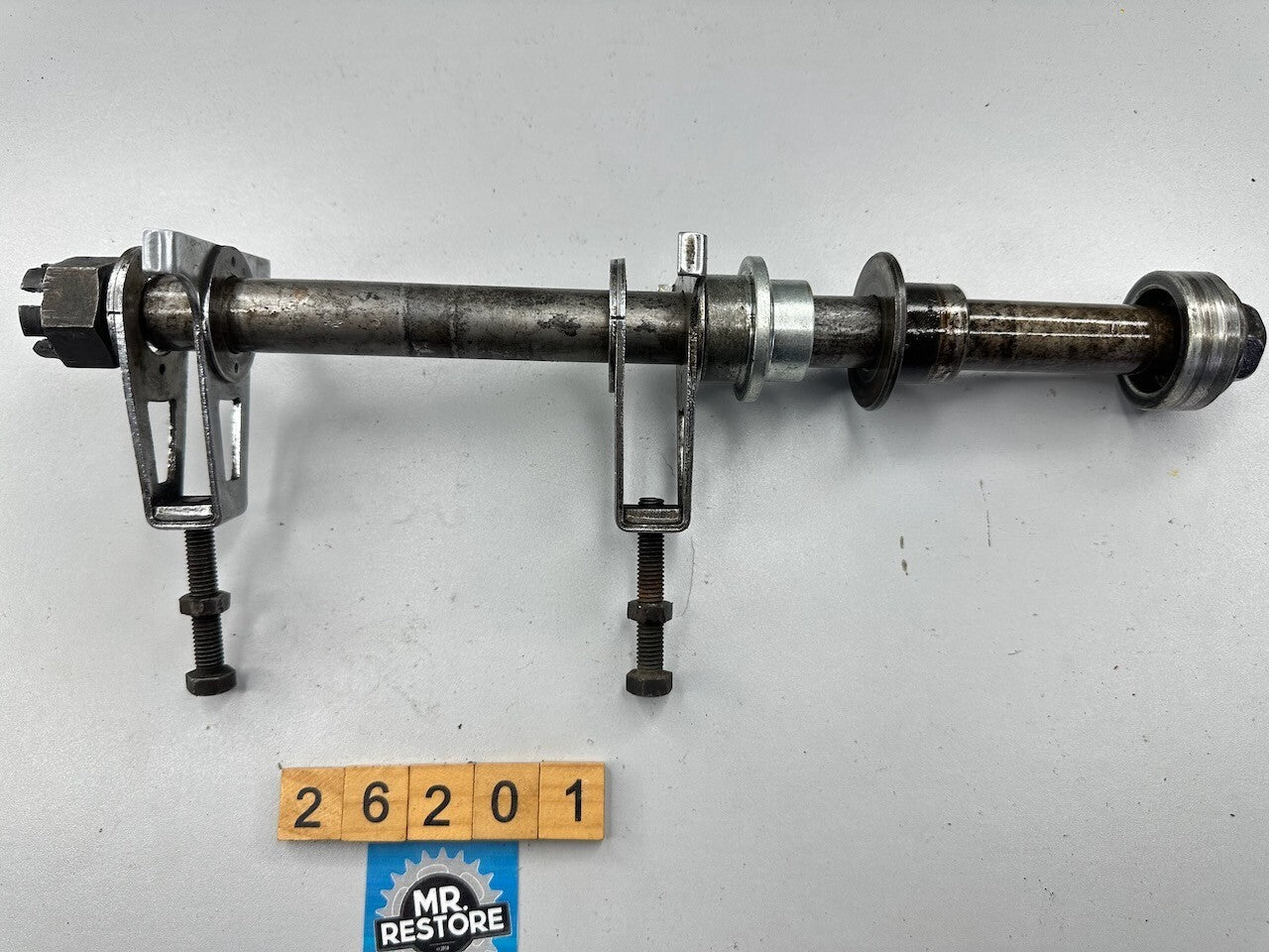 Kawasaki ZX750 F Ninja 750 R GPX750 Rear Wheel Axle & Chain Adjusters etc.