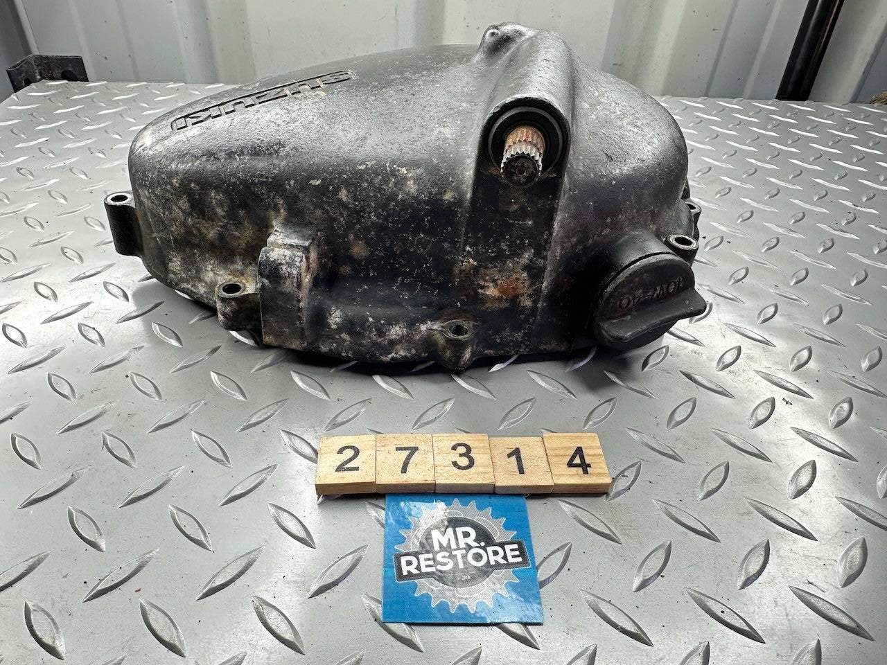 Suzuki SP370 '78-79' DR370 '78-79' Clutch Cover, Pinion & Lever 11340-32400