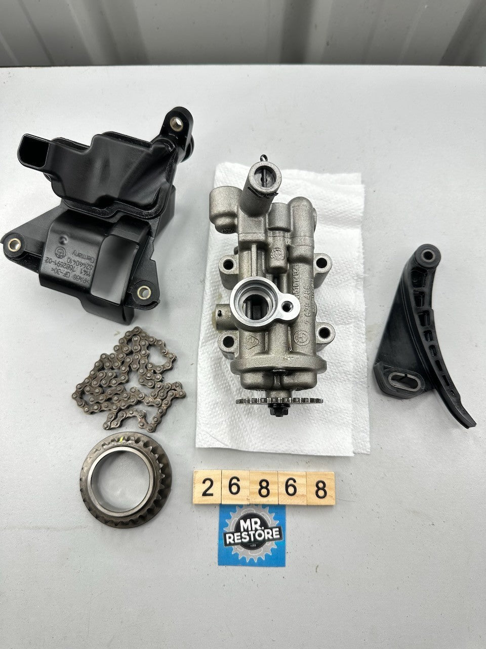 BMW K1200S '03-08' K1200R Oil Pump & Components
