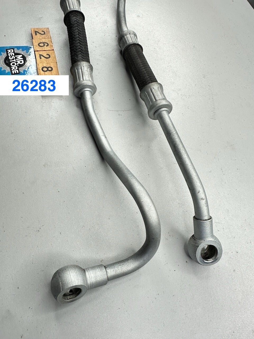Yamaha FZR1000 '87-88' Oil Cooler Hose Line Pipes (Pair) 2GH-13464  2GH-13465