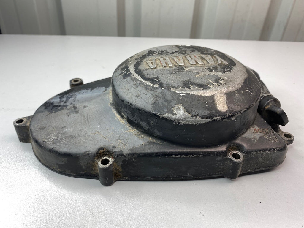 Yamaha YZ50 G H 1980 3R0 Clutch Side Cover (has been repaired)