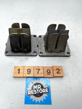 Yamaha RD250LC RD350LC RZ250 RZ350 Pair of Reed Valve Holder Assys.