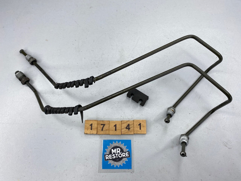 BMW R1150 R1100 R850 GS R RT Pair Front ABS Brake Pipes 34322314811 34322314809