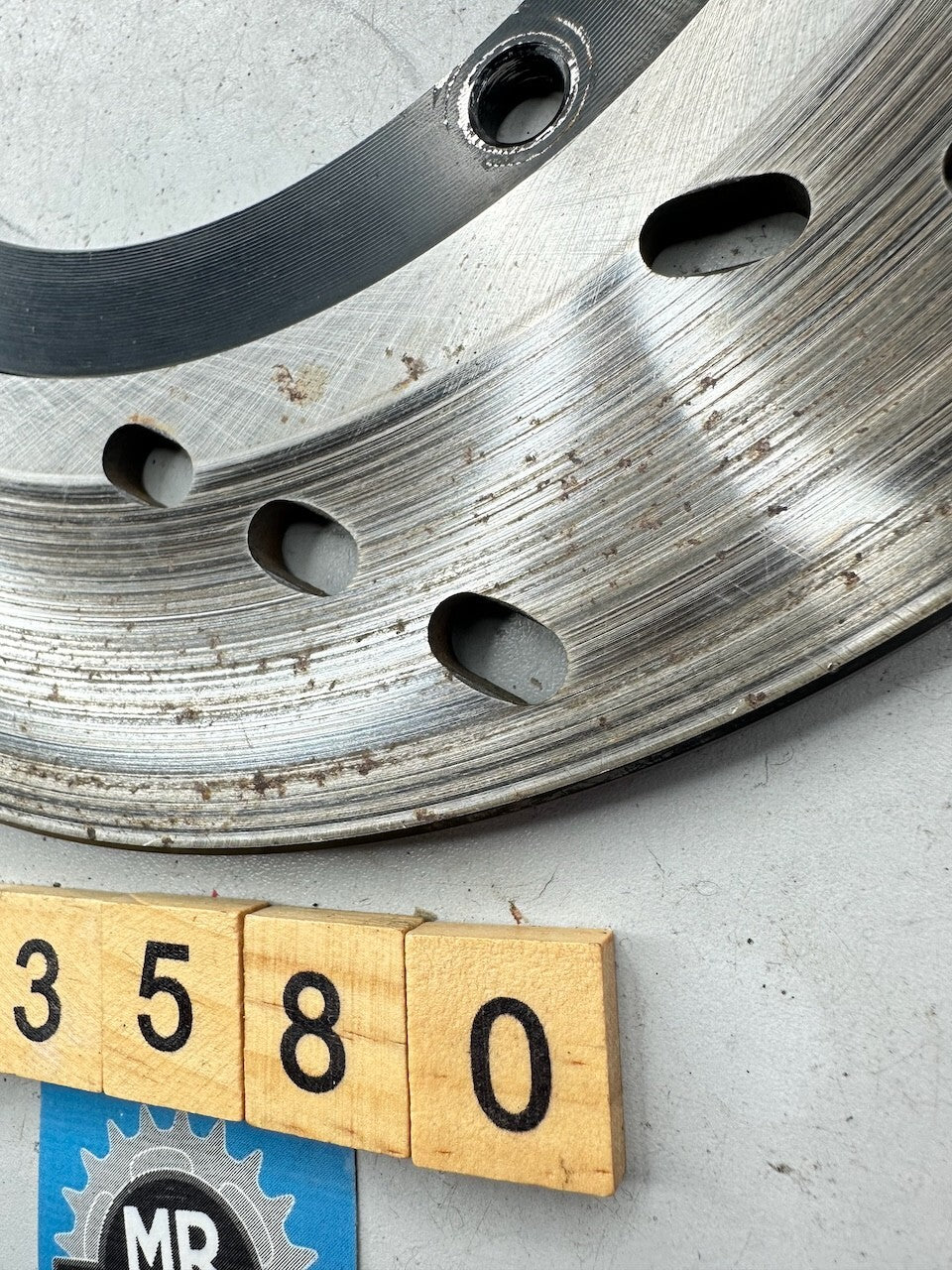 Suzuki GS1100 GS850 GS650 Rear Brake Disc @7mm (69211-34250) (by Metalgear)